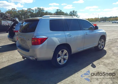 2008 Toyota Highlander Limited from USA, damaged, VIN JTEES42A882071598
